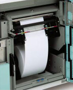 Широкий выбор размеров рулонной бумаги, которые легко заменить